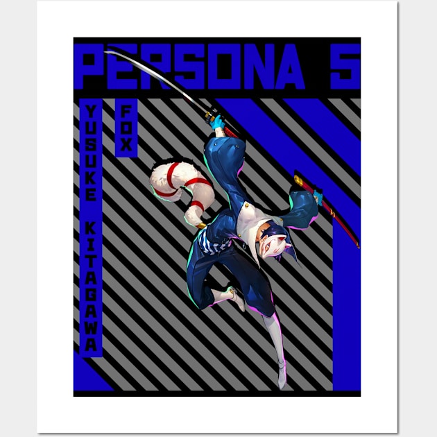 Yusuke Kitagawa | Persona Wall Art by GuruBoyAmanah